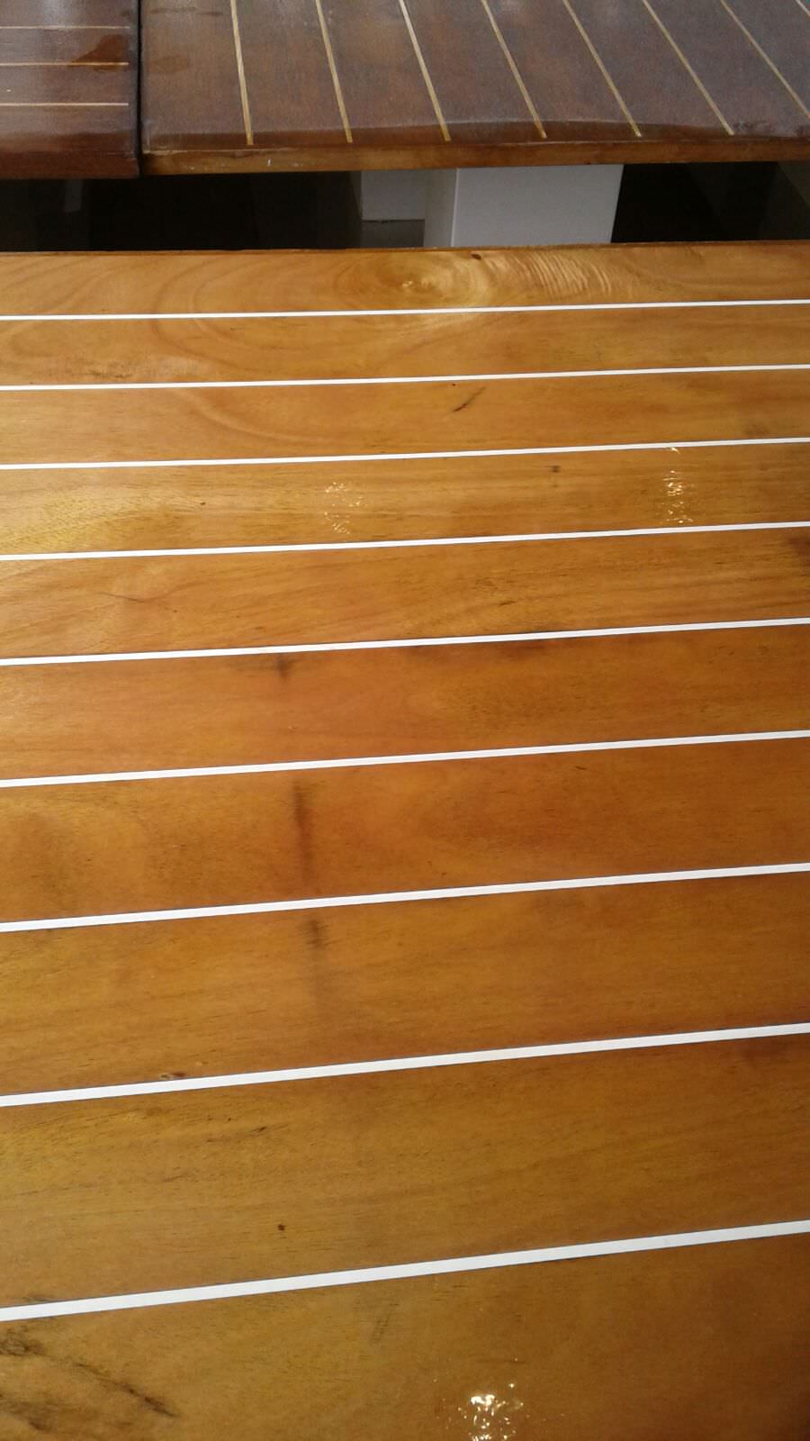 trattamento tavoli in legno